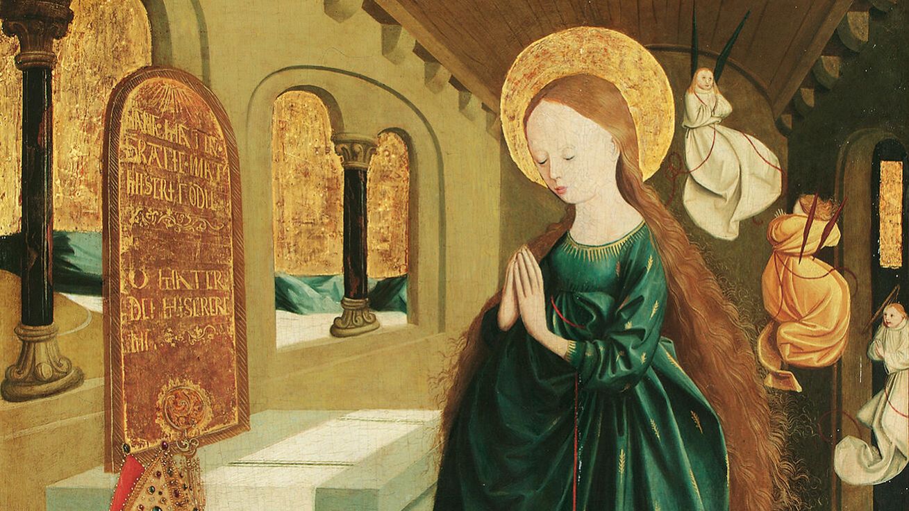 image:Image Mistr z Mondsee: Panna Maria se modlí v chrámu (kol. 1497, Uměleckohistorické muzeum ve Vídni, Rakousko).