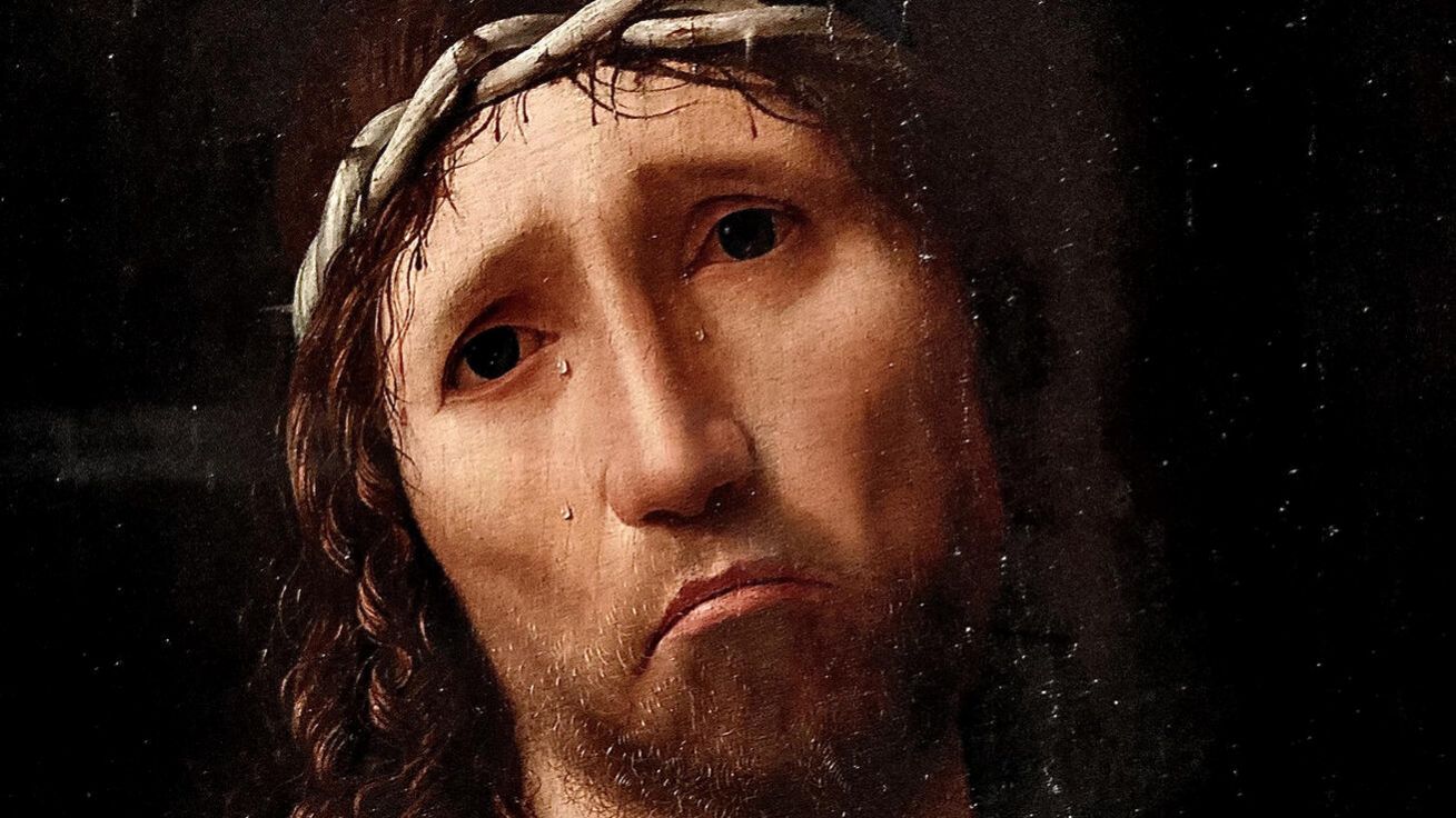 image:Image Antonello da Messina (1430–1479): Ecce Homo (olej na desce, kol. 1470, Collegio Alberoni, Piacenza, Itálie).