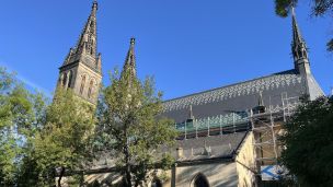 Vyšehradská bazilika má novou střechu image:Image Vyšehradská bazilika má novou střechu