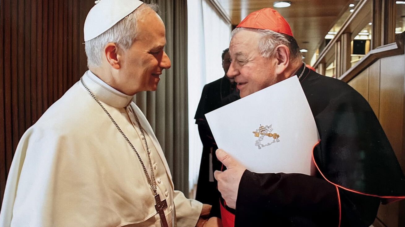 image:Image Při setkání s novým papežem Lvem XIV.