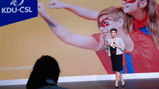 image:Image Marie Jílková na stranické programové konferenci v roce 2023.