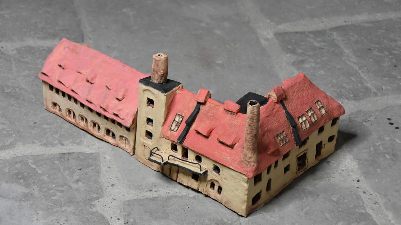 image:Image Klienti vytvořili mimo jiné model Domova svatého Damiána.