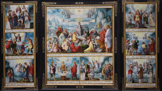 image:Image Triptych s vyobrazením osmera blahoslavenství (neznámý autor, Muzeum výtvarného umění v Gentu, Belgie).