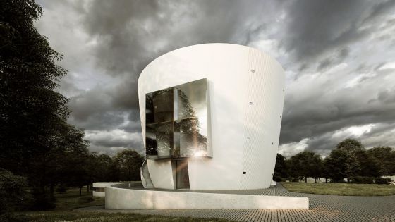 image:Image V Neratovicích roste kostel podle návrhu architekta Zdeňka Fránka, který u nás nemá obdoby. Jeho díly z betonu vznikají v 3D tiskárně.