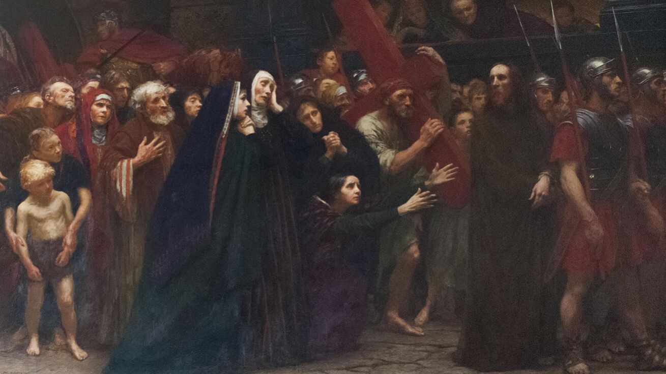 image:Image Eugene Burnand (1850–1921): Via dolorosa (kol. 1904, Muzeum Eugena Burnanda, Moudon, Švýcarsko).