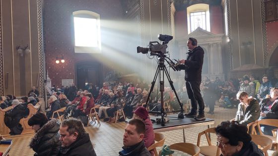 image:Image „Noe oslovuje nejen lidi uvnitř církve, ale i ty, kteří
si od ní zachovávají odstup,“ říká Lukáš Jirsa.