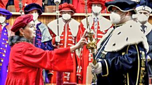 Nová rektorka zavítala nejprve za teology image:Image Nová rektorka zavítala nejprve za teology